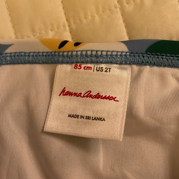 Hanna Andersson - two piece swimsuit size 2T - Picture 5 of 6